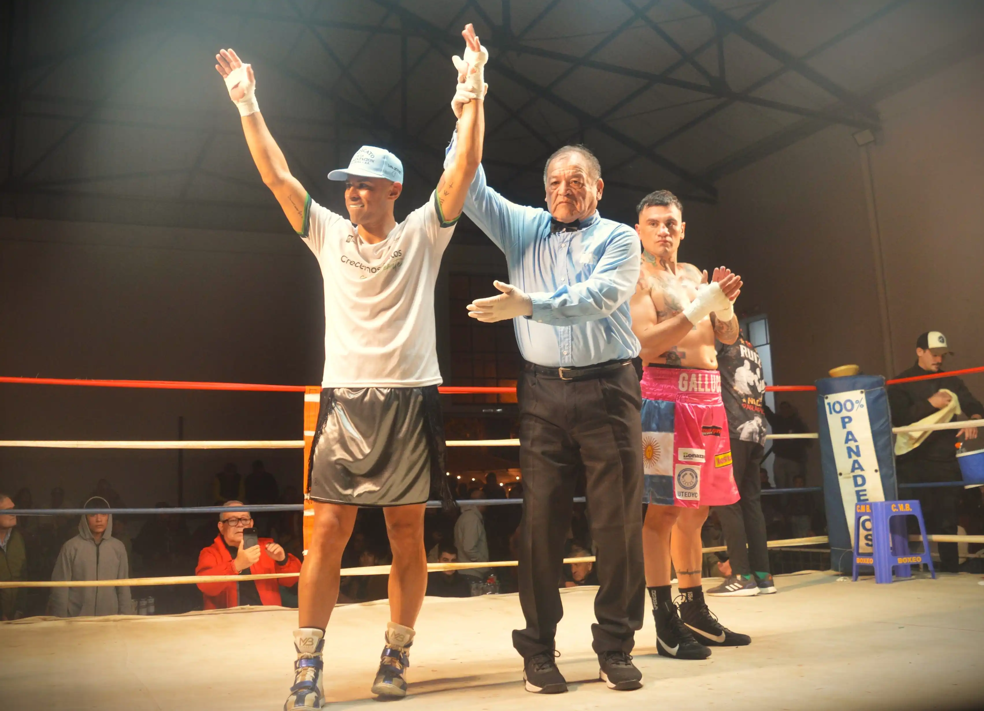 Ruíz ganó por nocaut en el primer round en una velada boxística en Concordia