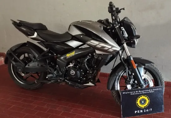 moto secuestrada