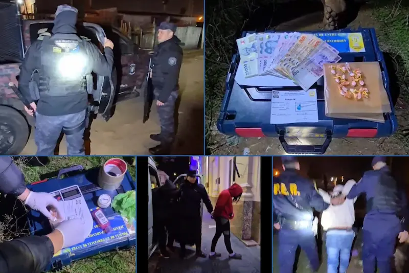 operativo venta droga en plaza