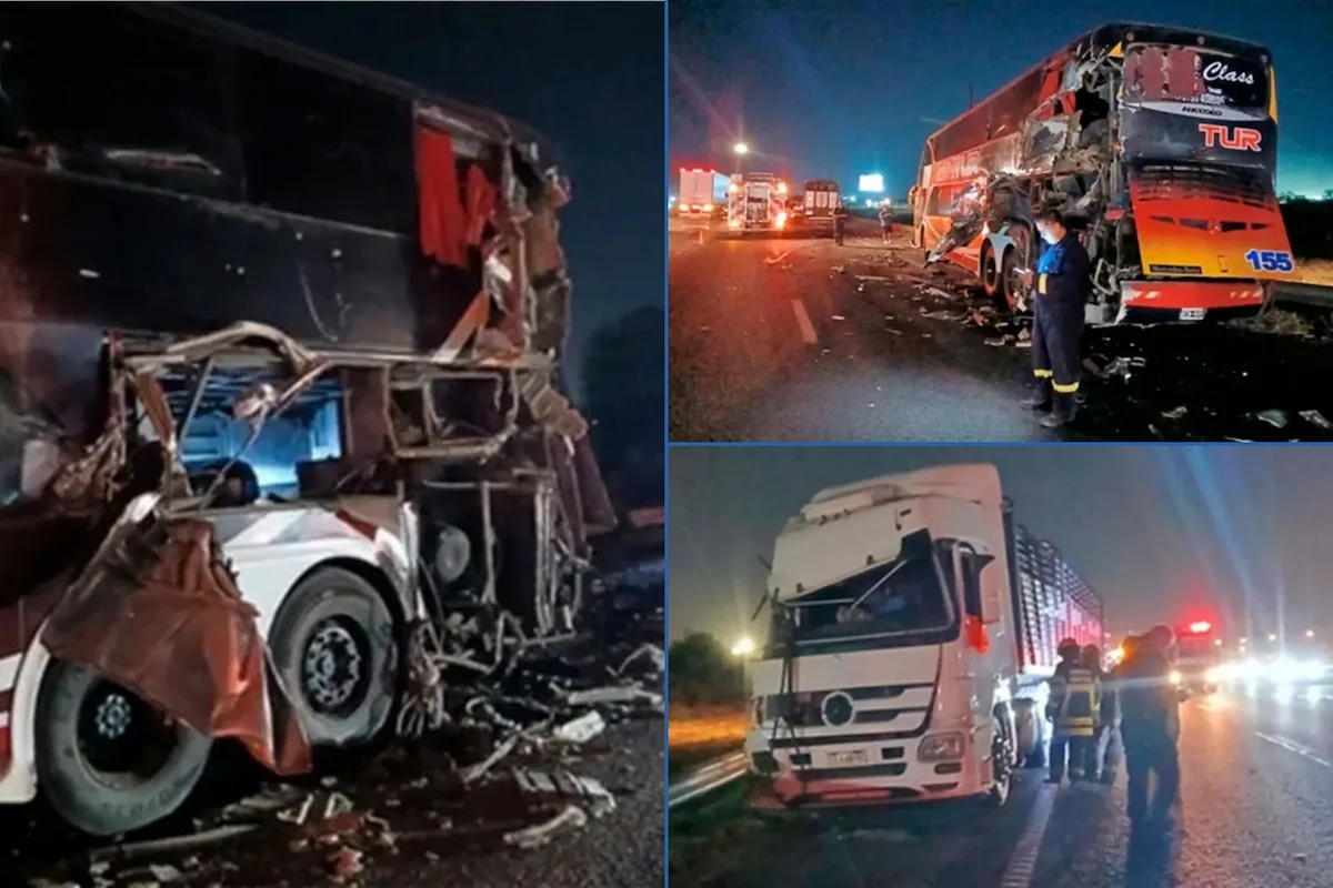 Accidente ruta 9 - Campana - Diario El Enfoque