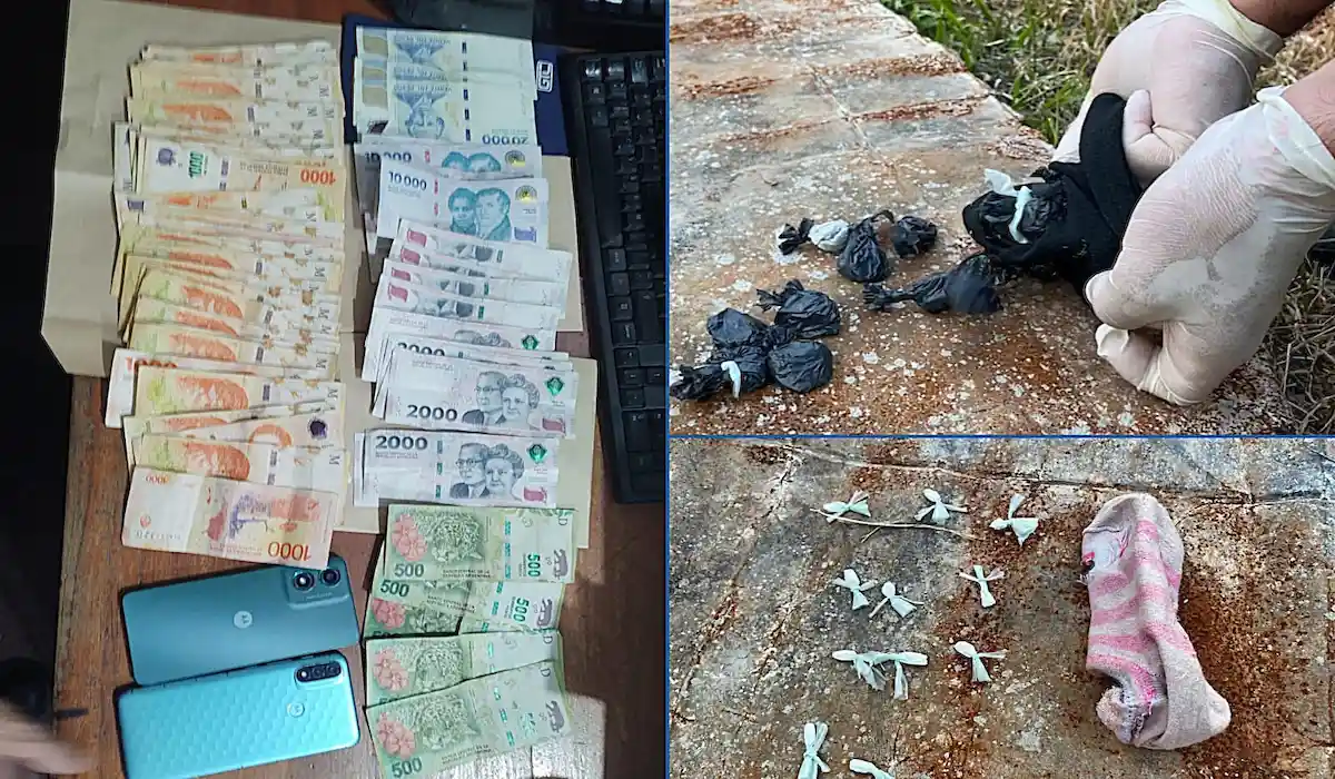 secuetro drogas -detenidos -diario el enfoque concordia