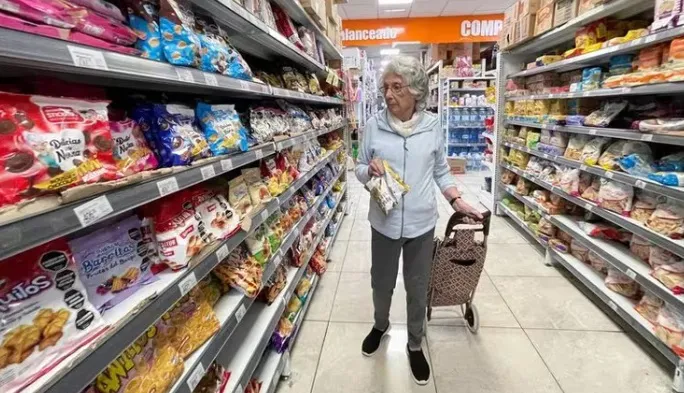 jubilaciones, jubilados, supermercado