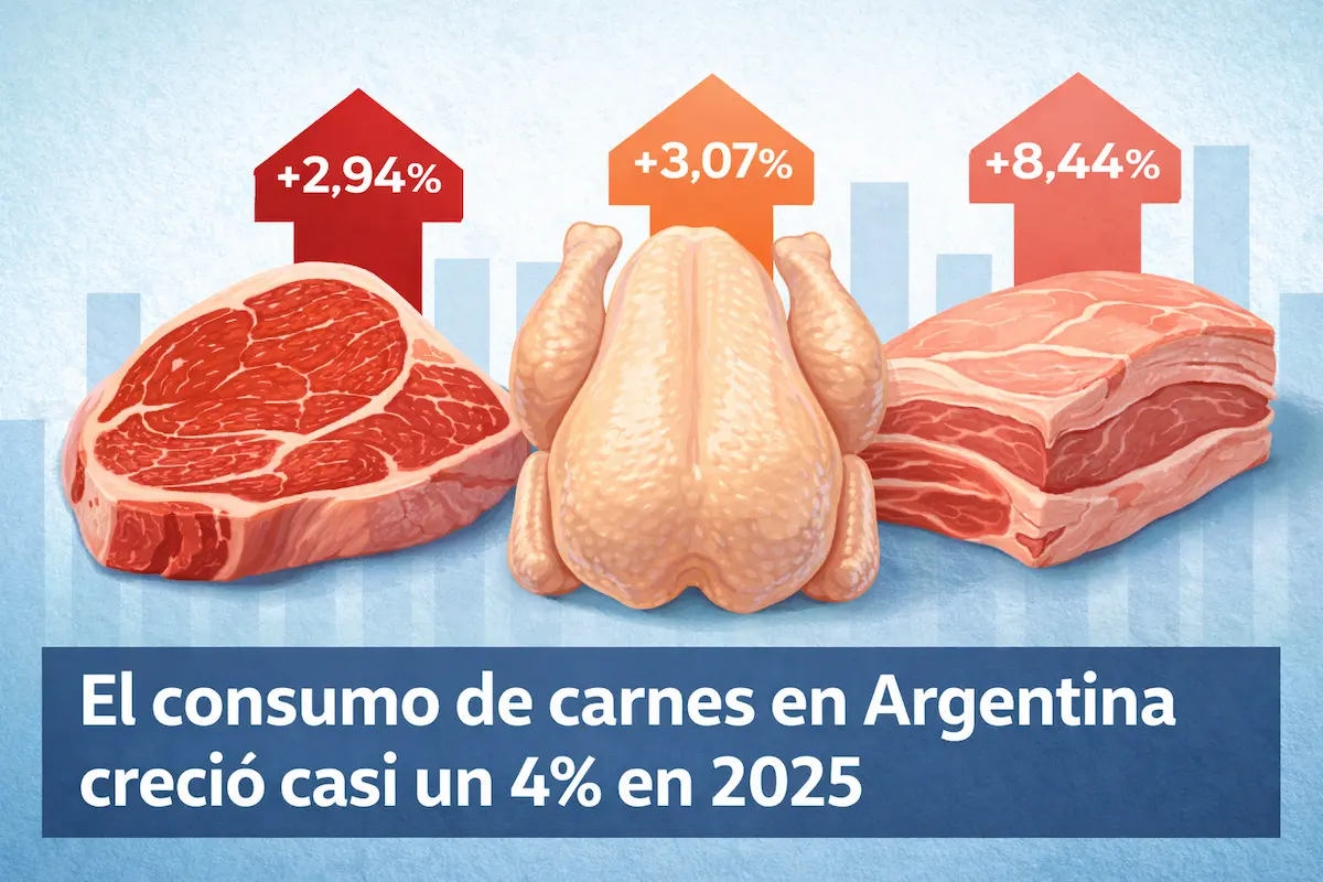 consumo de carne argentina - Diario El Enfoque Concordia