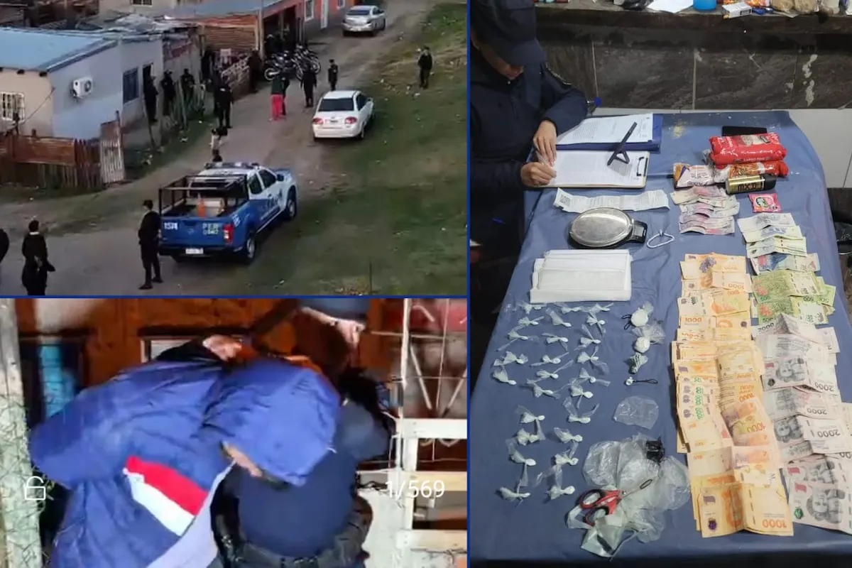 Allanamiento - secuestro de droga - detenidos - Concordia - Diario El Enfoque