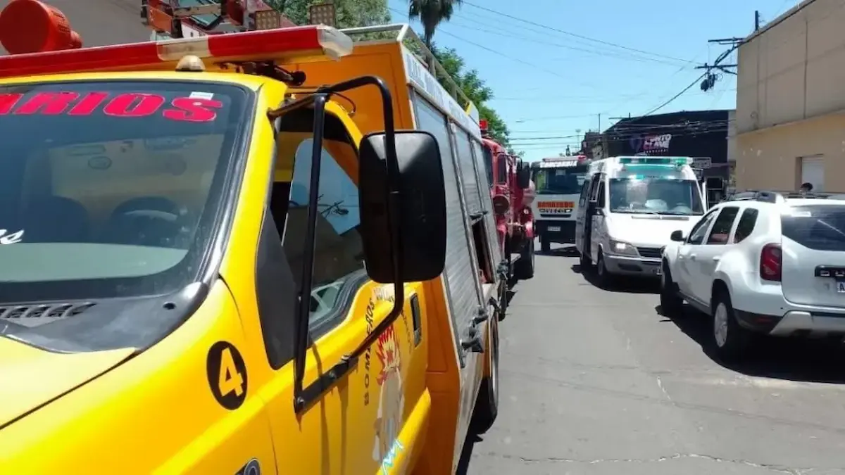 Incendio - geriatrico - Concodia - Diario El Enfoque