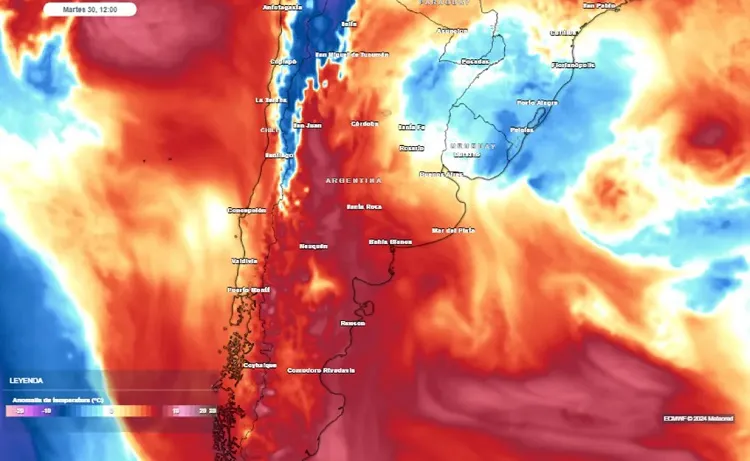 temperaturas extremas meteored