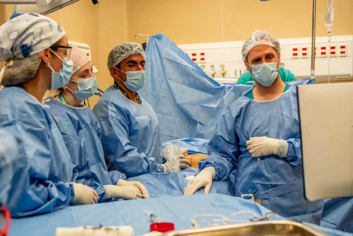 Transfusion intrauterina Garrahan - diario el enfoque concordia