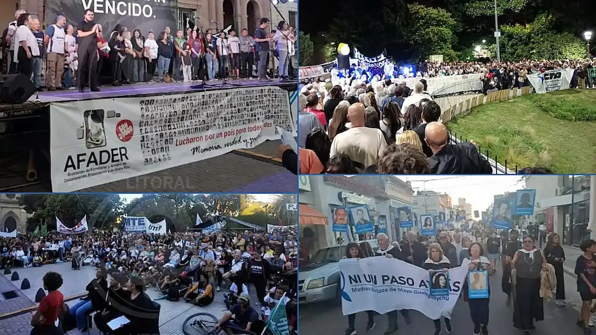 Marchas por el 24 de marzo en Entre Ríos - Diario El Enfoque Concordia