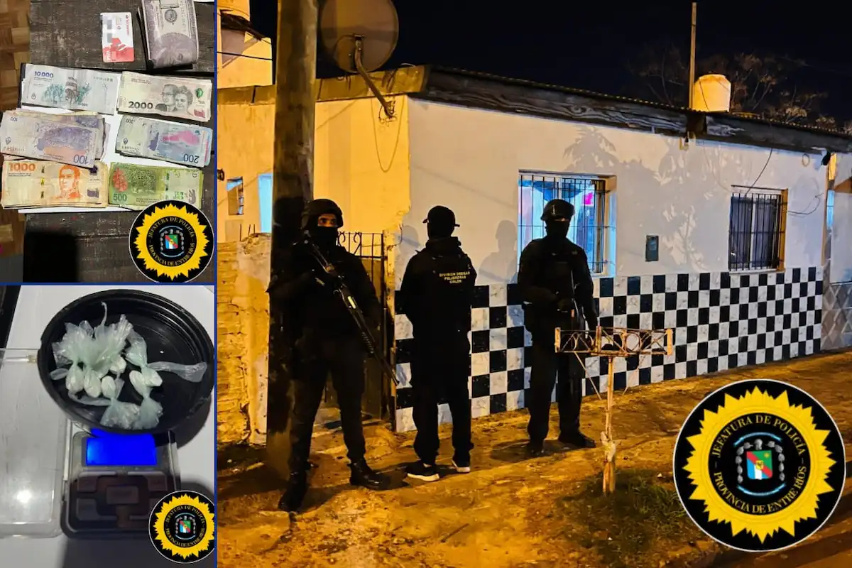 Allanamientos por narcomenudeo en Concordia - Diario El Enfoque (2)