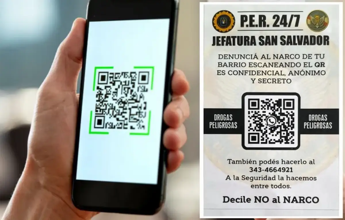 codigo qr policia de entre rios-diario el enfoque