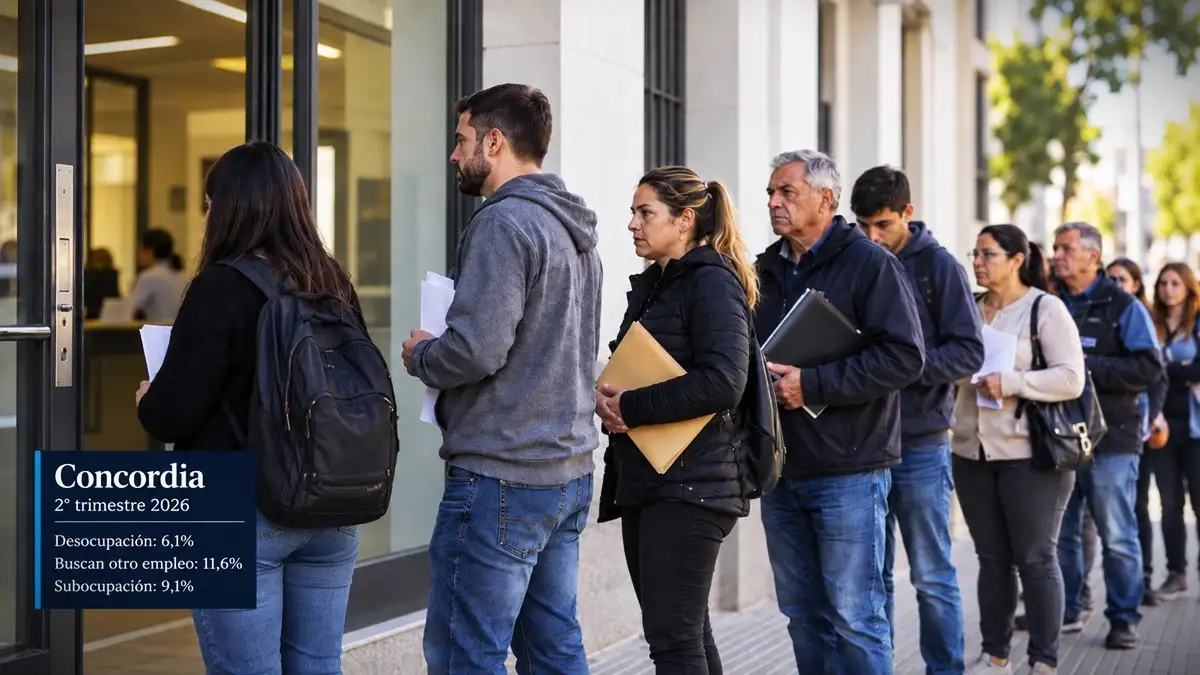 DESOCUPACION EN CONCORDIA - DIARIO EL ENFOQUE CONCORDIA
