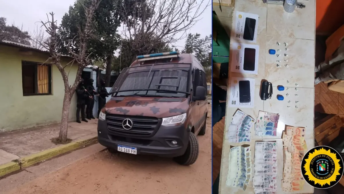 Secuestran 55 dosis de cocaína y detienen a nueve personas en Concordia - Diario El Enfoque