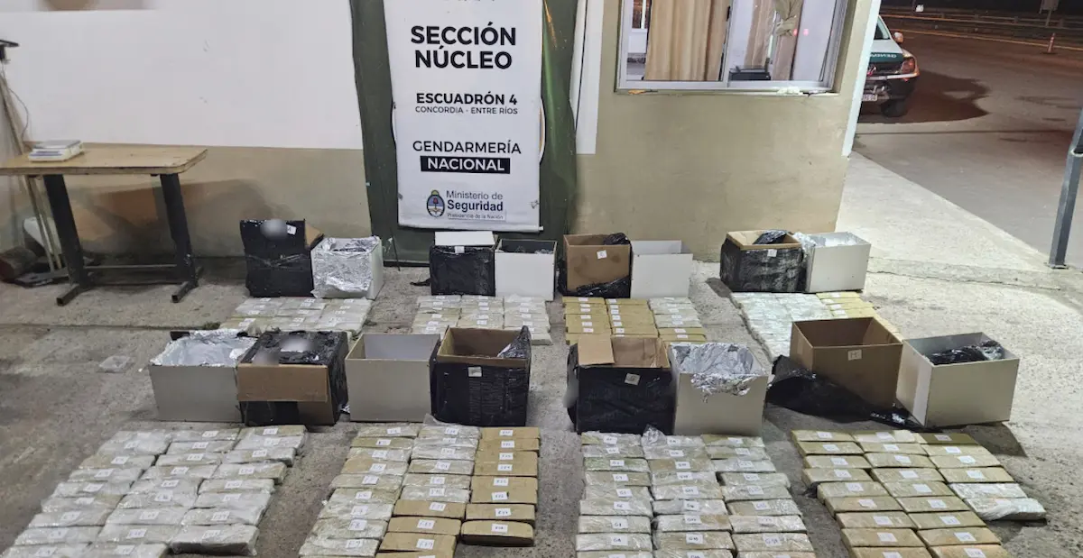 Operativo encomienda gendarmería - diario el enfoque concordia
