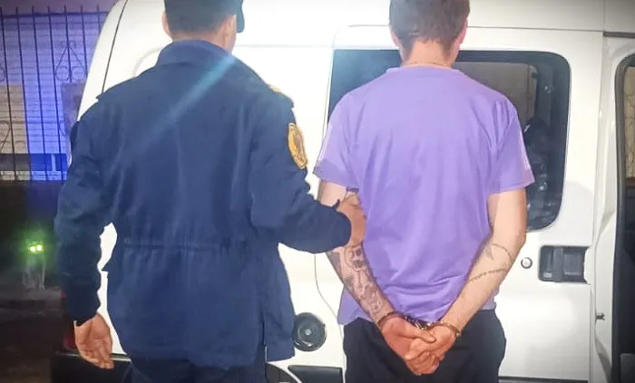 sorprendido en flagrancia