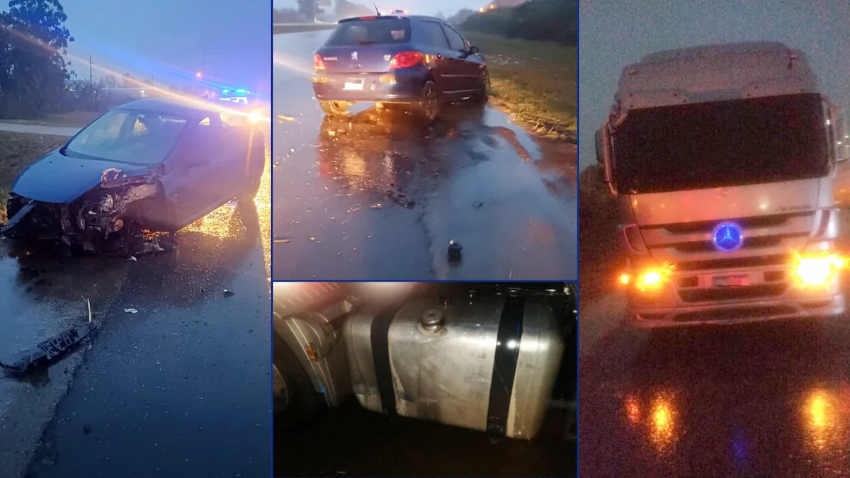 Choque en la Autovía 14 por un ingreso no habilitado - Diario El Enfoque - Concordia