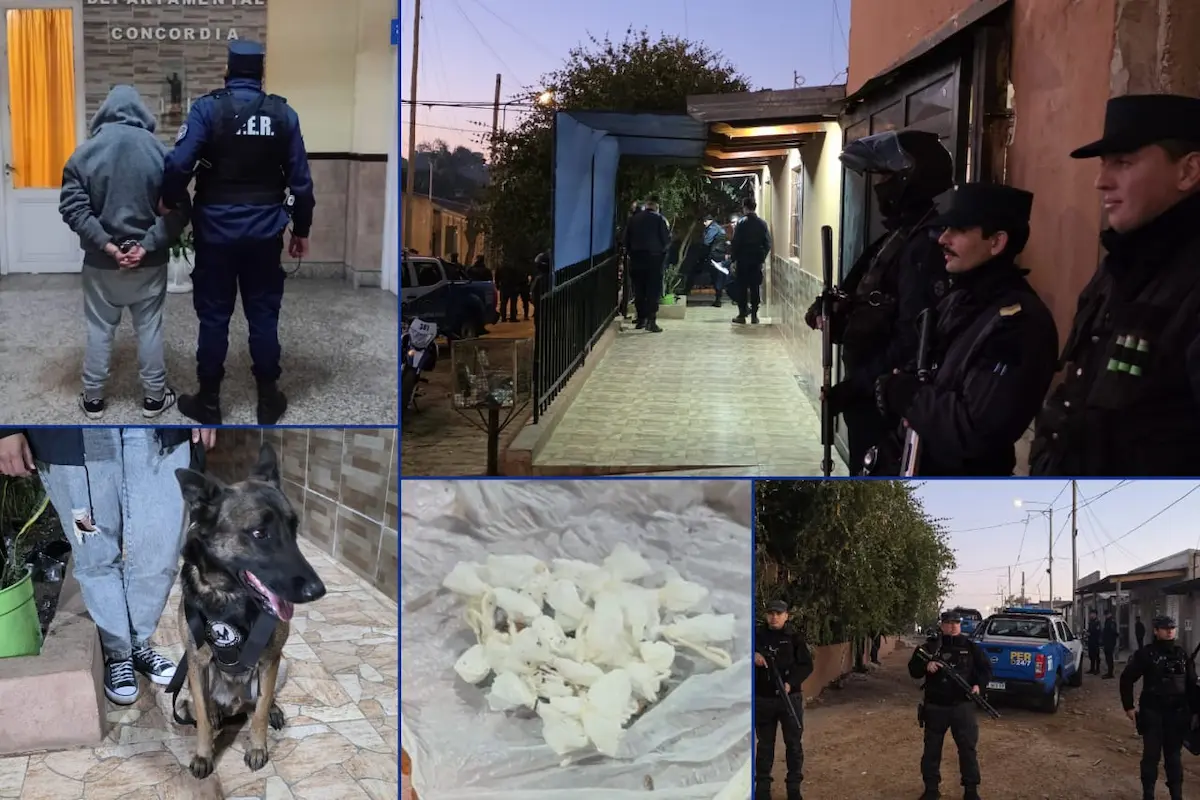 Detuvieron a un hombre apodado “Masa” en procedimientos por drogas - Diario el Enfoque Concordia