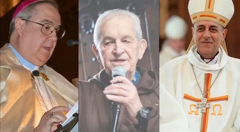 Ángel Sixto Rossi, Luis Pascual Dri y Víctor Manuel Fernández