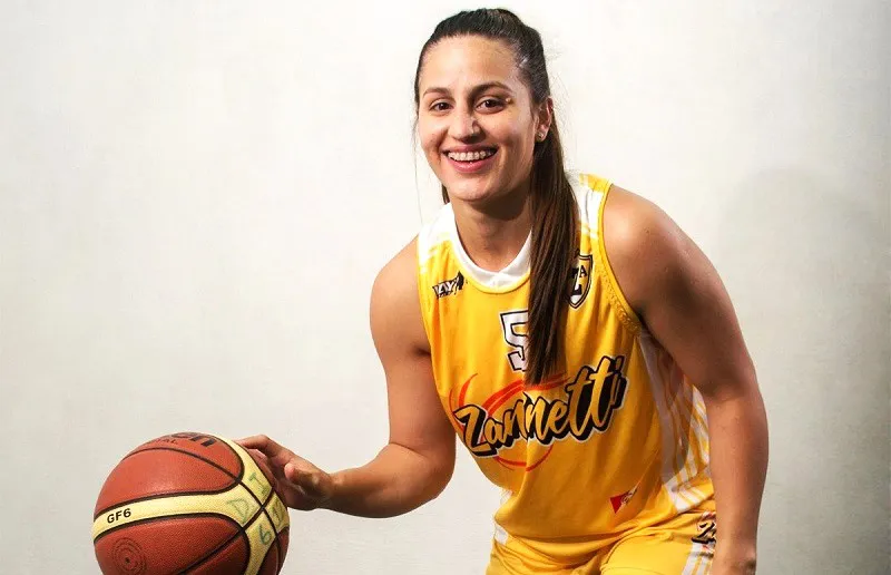 Rocío Díaz, jugadora de Regatas Uruguay