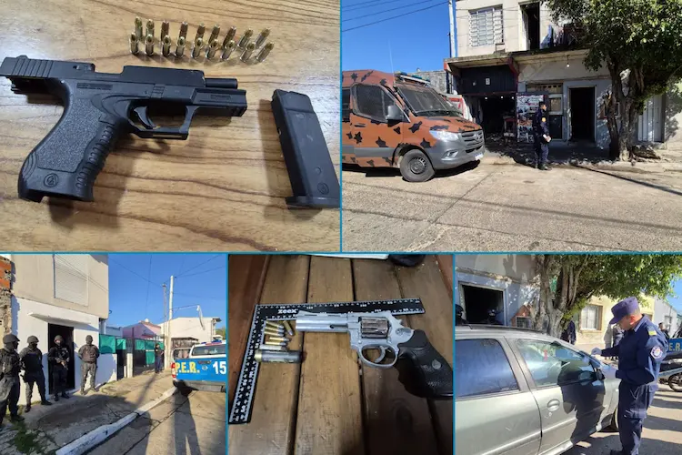 secuestro armas