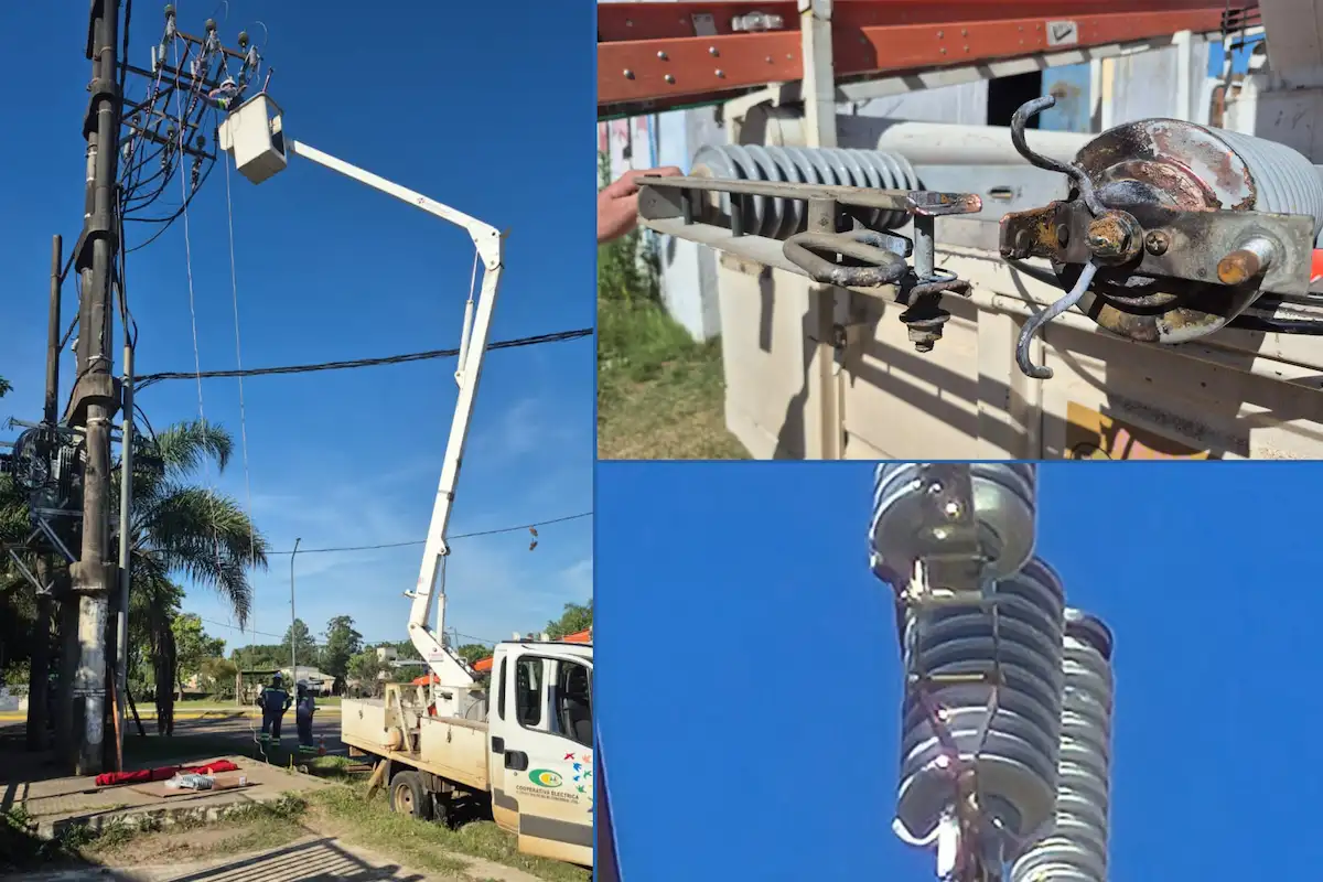 Cooperativa eléctrica: Apagón en cadena afectó a varios barrios del norte de Concordia durante la madrugada Una serie de fallas eléctricas dejó sin suministro a barrios del norte de Concordia. La Bianca, Golf, San Carlos y Salto Chico fueron los más afectados. Técnicos de la Cooperativa Eléctrica trabajaron durante la madrugada para restablecer el servicio y reemplazar equipos dañados.