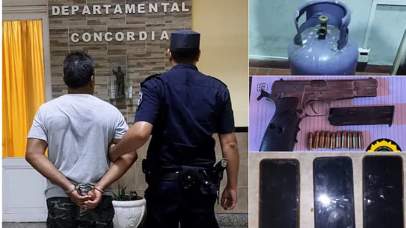 Detenido allanamiento 