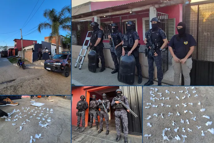 allanamiento drogas arma