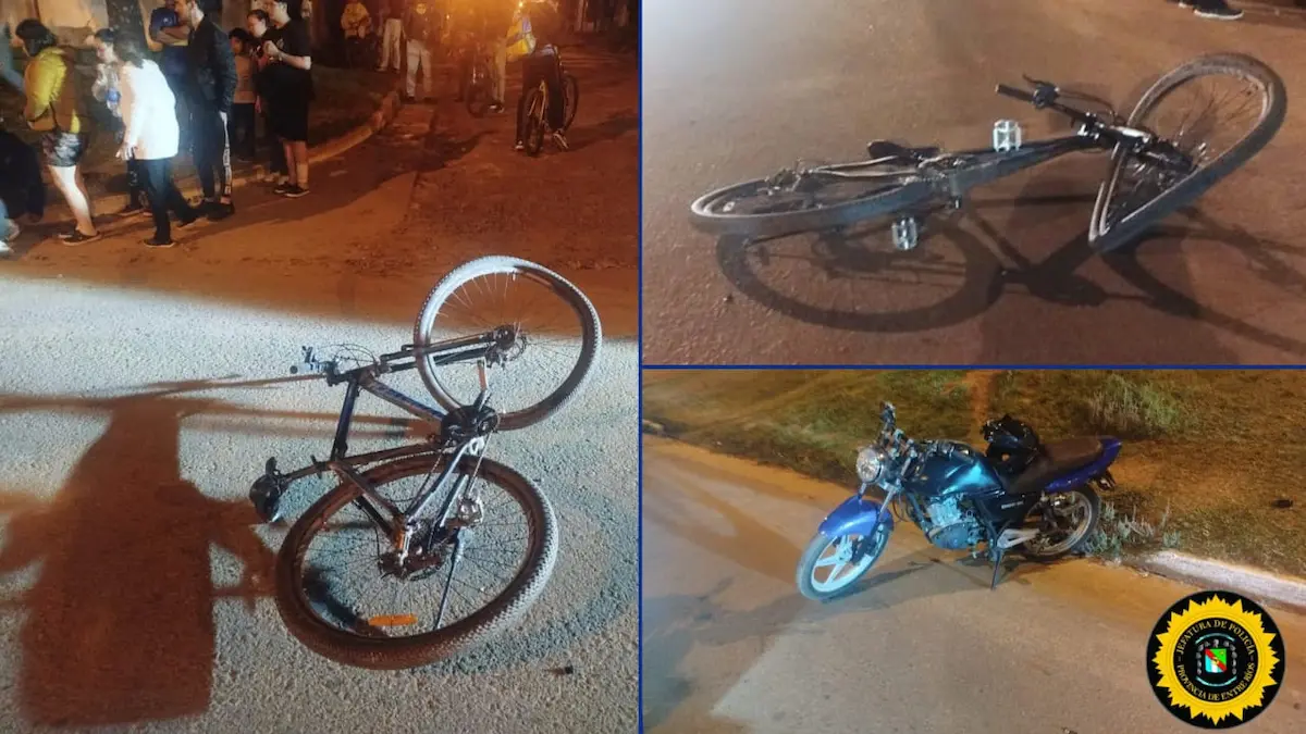 Accidente con lesionados en Concordia - Diario El Enfoque