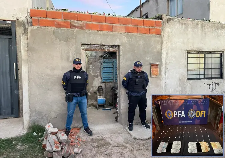pfa secuestro droga