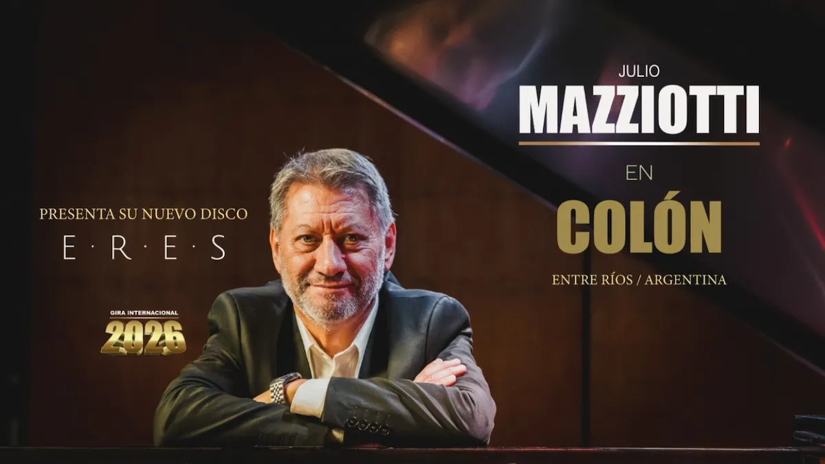Julio Mazziotti presenta su nuevo álbum “E·R·E·S” en Colón - Diario El Enfoque Concordia