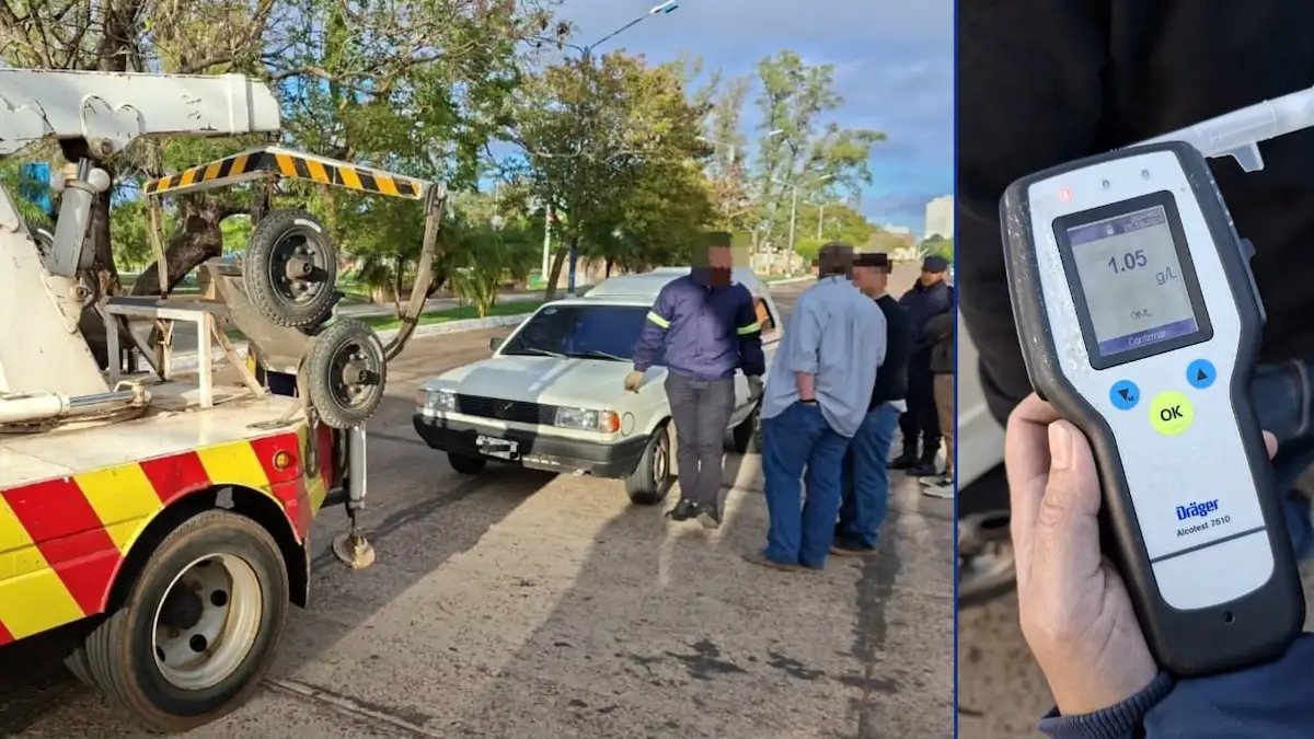 Manejaba una camioneta haciendo maniobras peligrosas- tenía 1,05 de alcohol en sangre - Concordia - Diario El Enfoque