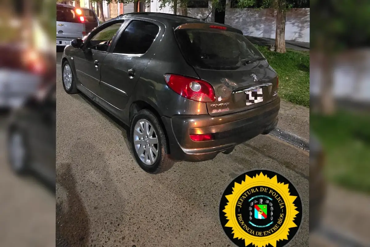 207 secuestrado en Concordia - Diario El Enfoque