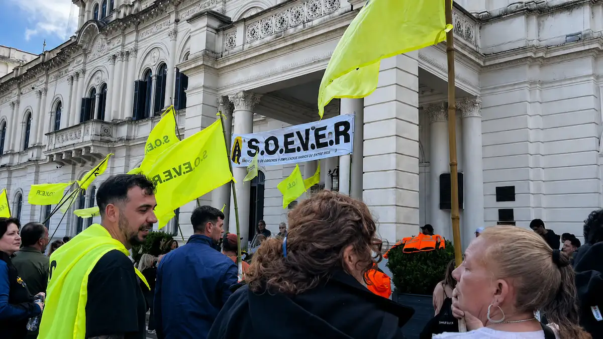 SOEVER Protesta - Diario El Enfoque Concordia