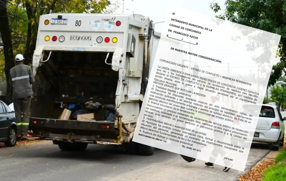 Conflicto municipal gremio declara asamblea y amenaza paro - diario El Enfoque concordia