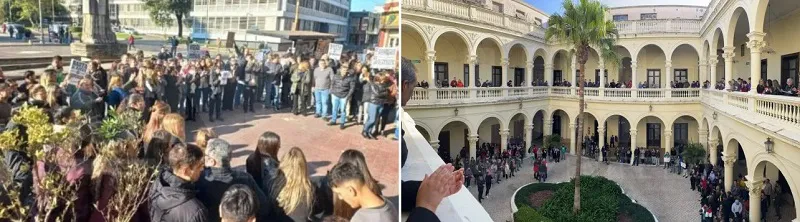 protesta casa gobierno