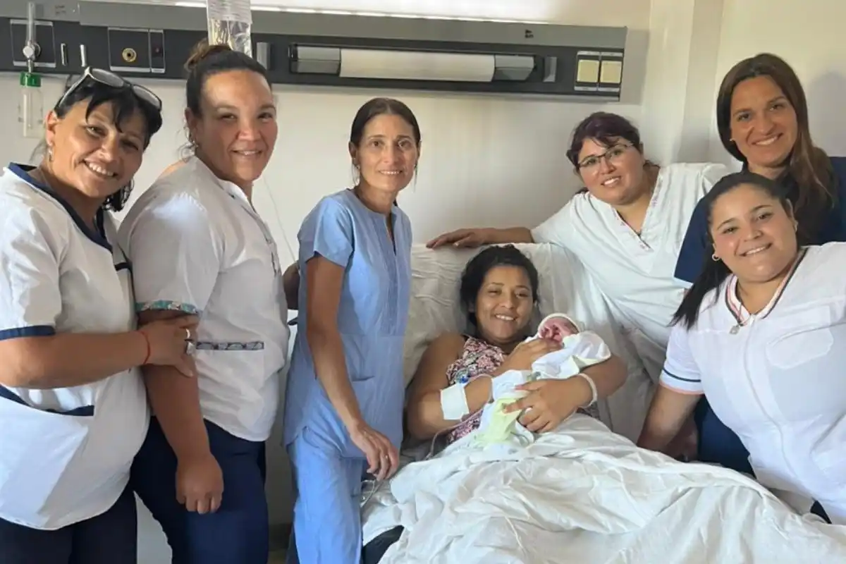 Concordia recibió al primer bebé del 2026 Dairon nació esta mañana en el hospital Masvernat - Diario El Enfoque