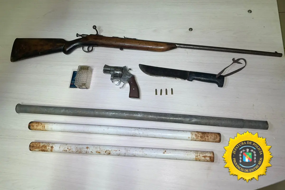 Concordia - barrio Cipo allanamientos y armas secuestradas - Diario El Enfoque