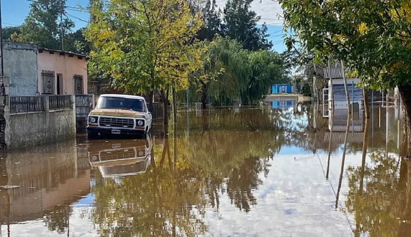 inundaciones calle buenos aires