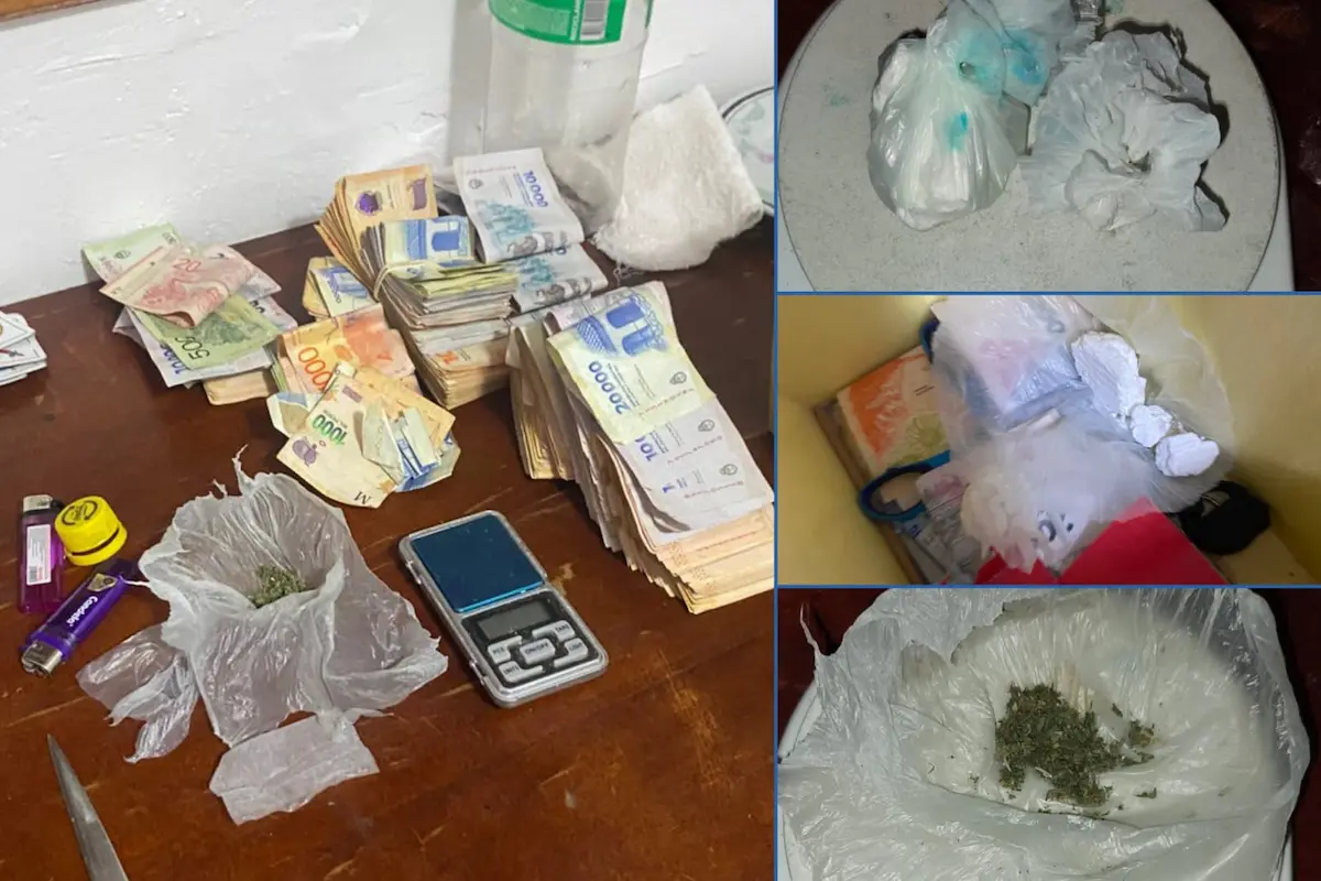 Allanamiento por amenazas terminó con secuestro de droga y una mujer detenida en Concordia - Diario El Enfoque