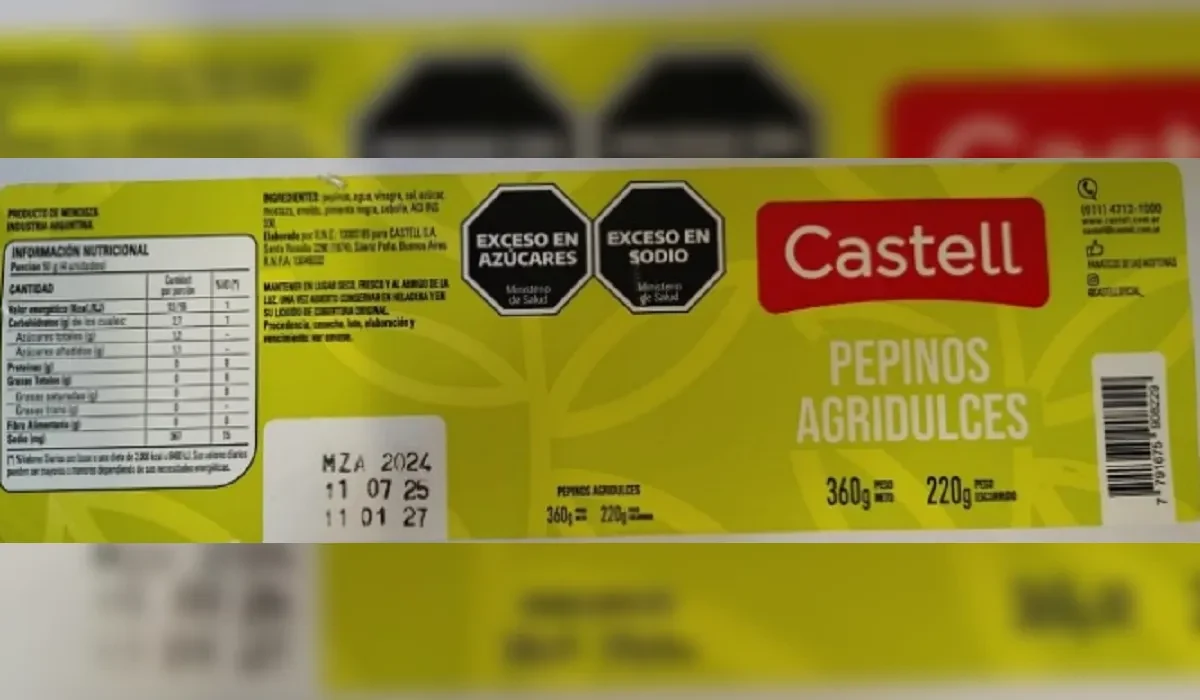 Retiran preventivamente pepinos agridulces Castell - Diario El Enfoque Concordia