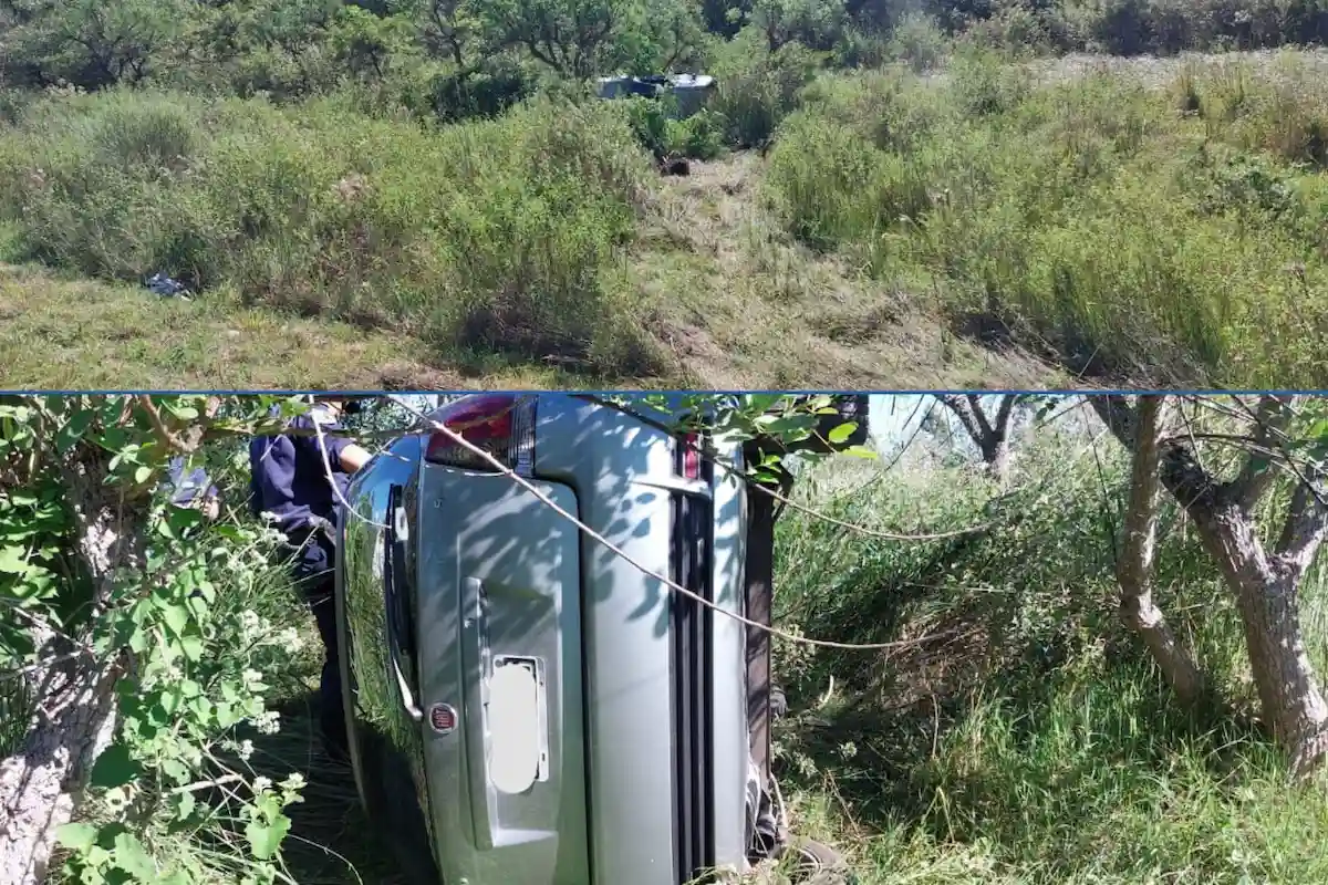 vuelco autovia 14 - concordia - diario el enfoque