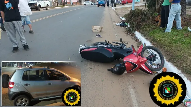 choque moto