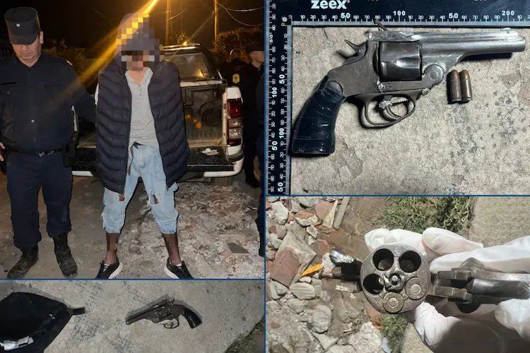 detenido con arma