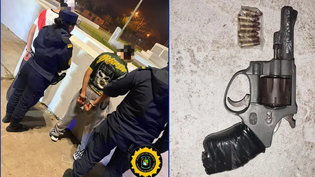 Menor armado es detenido en Concordia - Diario El Enfoque