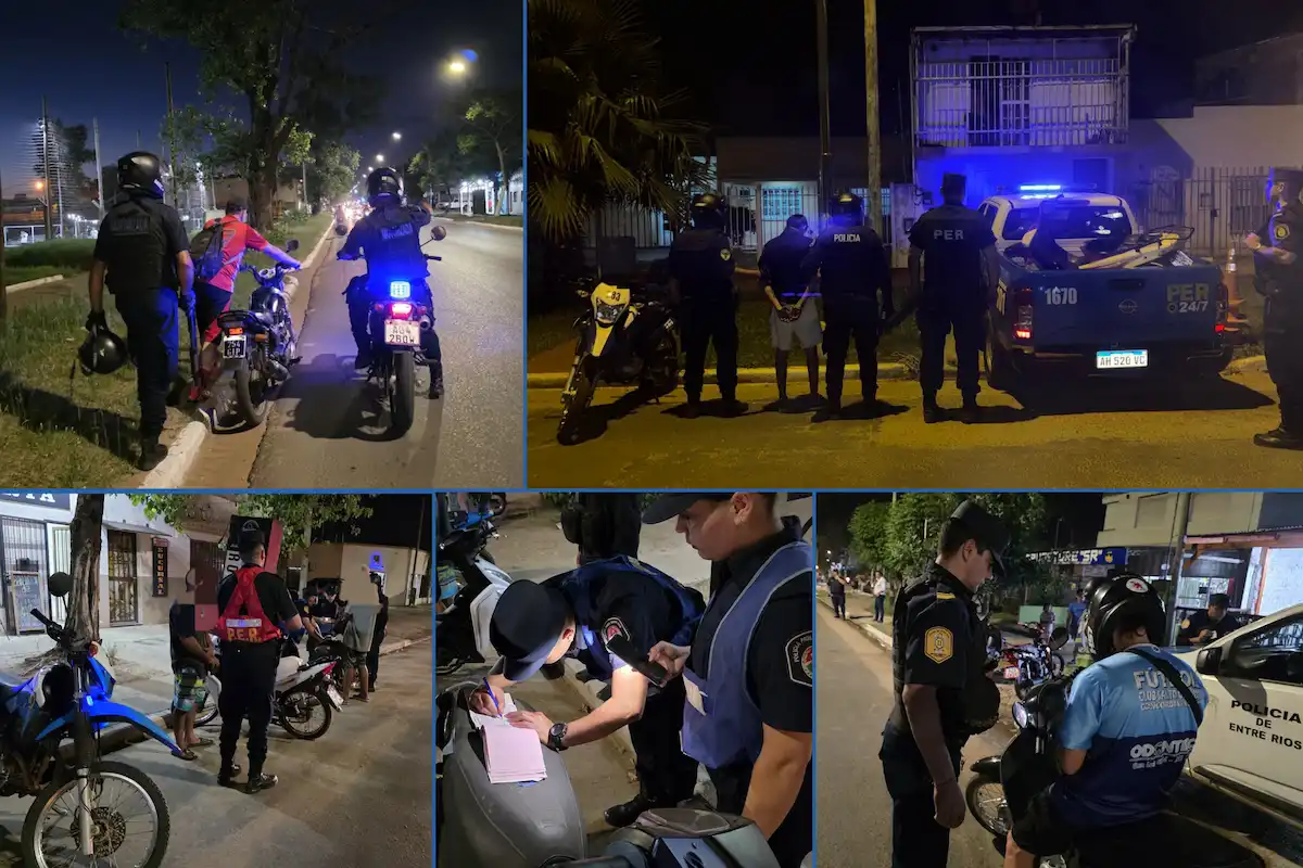 Operativo Barrios Seguros en Concordia - Diario El Enfoque