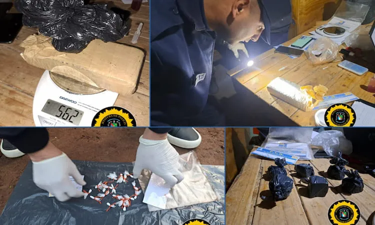 secuestro drogas 4 detenidos