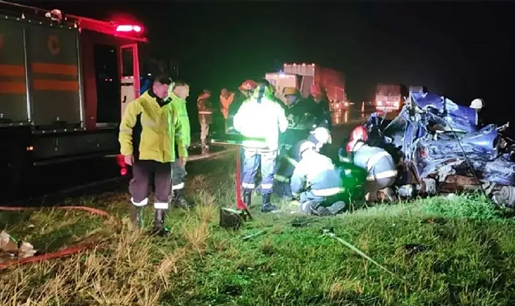 accidente zarate brazo largo