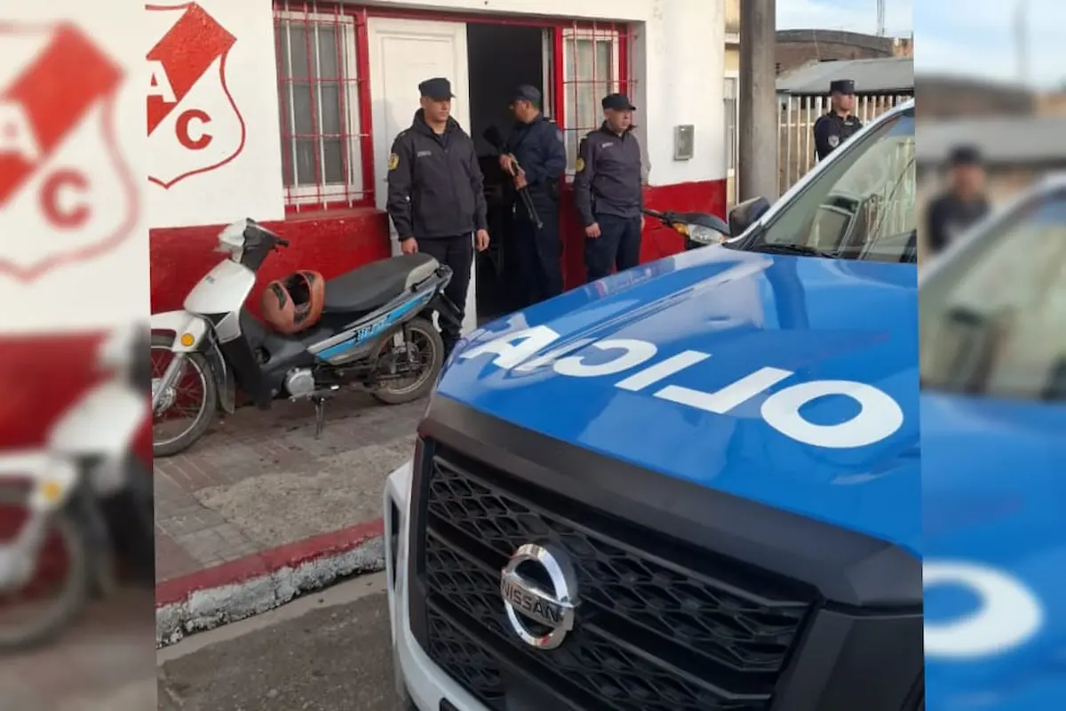 Allanaron un club de fútbol de Concordia por un robo en un supermercado Día - Diario El Enfoque