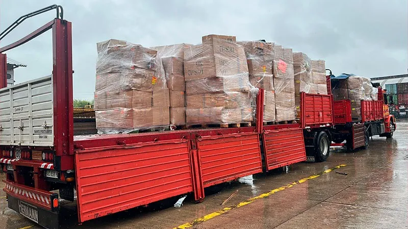 21 pallets