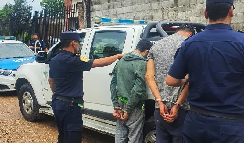 detenidos robo casa deshabitada 1