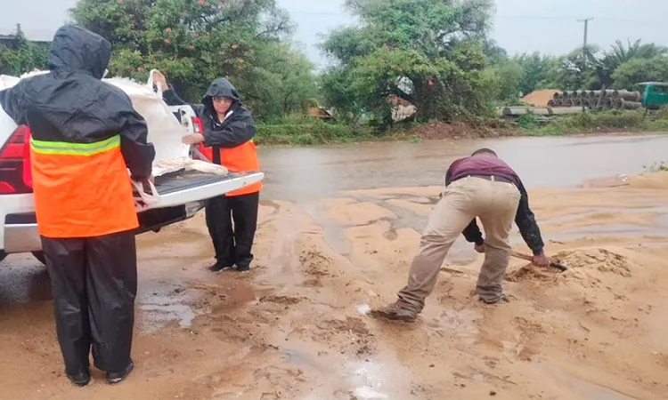 lluvia en feliciano